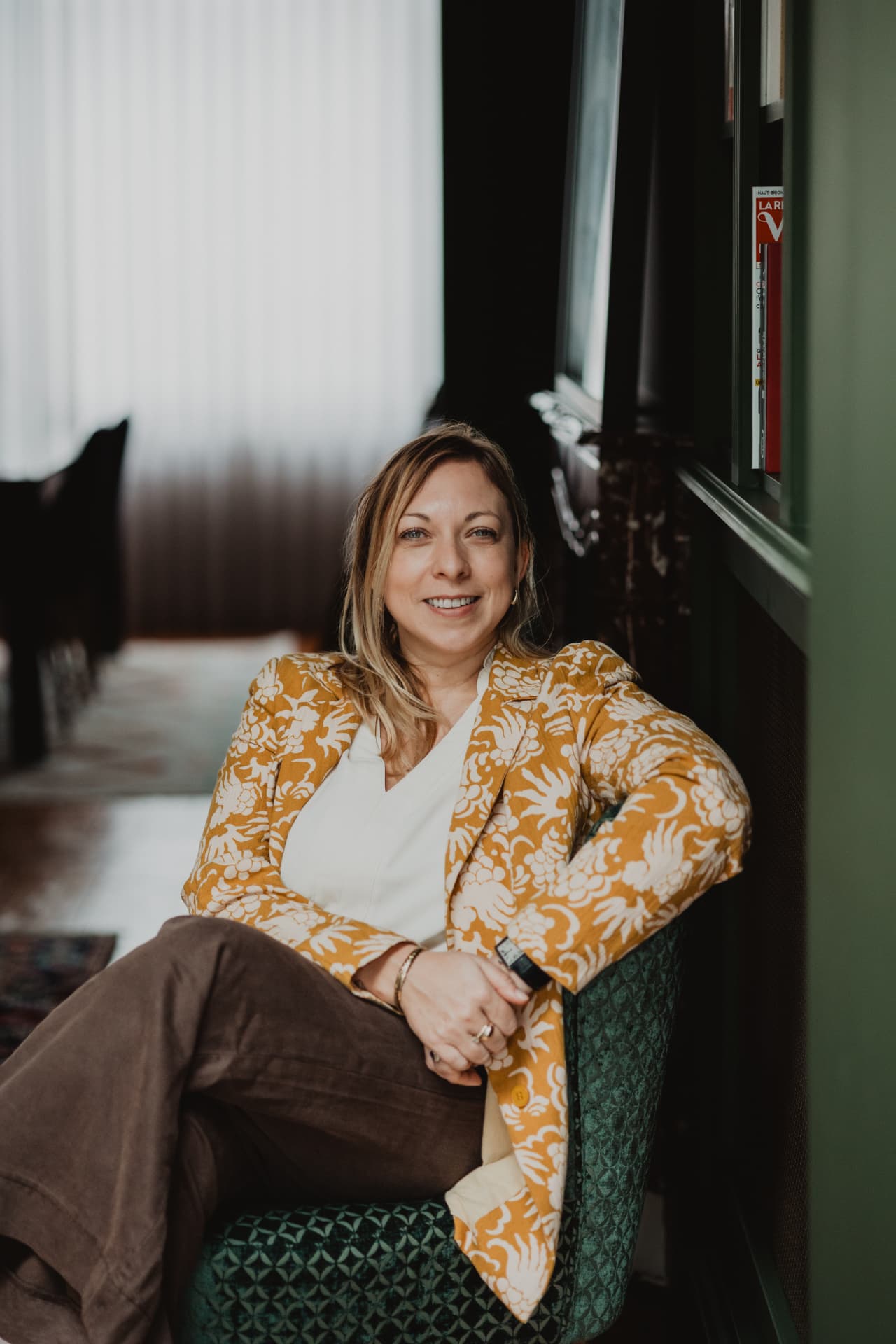 Anne-Olivia Legrand, portrait en couleur